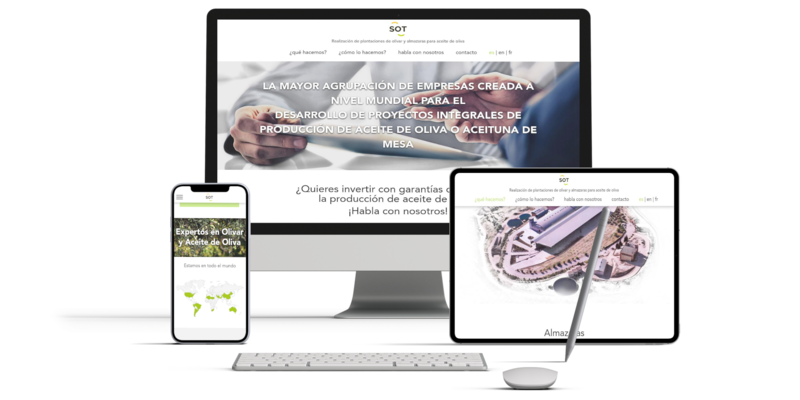 Sitio web de Spanish Olive Technology
